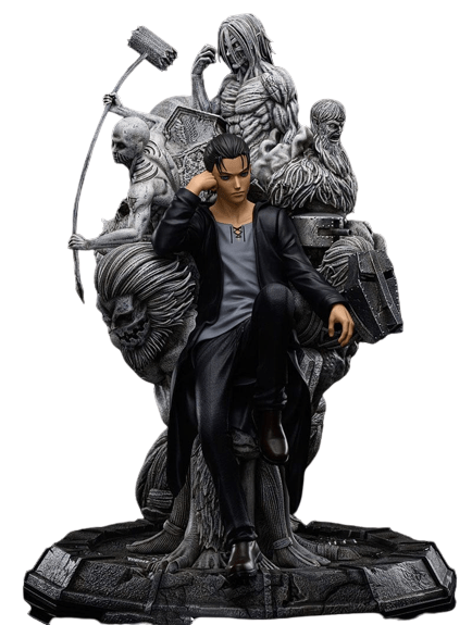 Figurine SNK Collector en Resine Eren Saison 4 0 Tresor Otaku