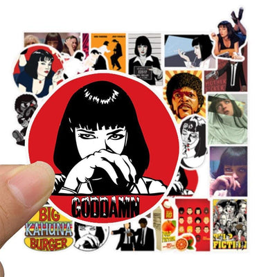 Pulp Fiction Stickers Pack de Stickers Tresor Otaku