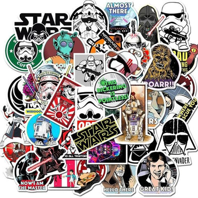 Star Wars Bundle 6 Packs (400 stickers) Pack de Stickers Tresor Otaku