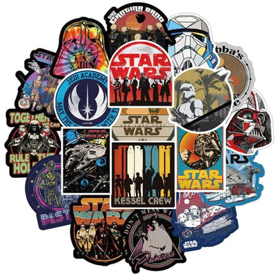 Star Wars Bundle 6 Packs (400 stickers) Pack de Stickers Tresor Otaku