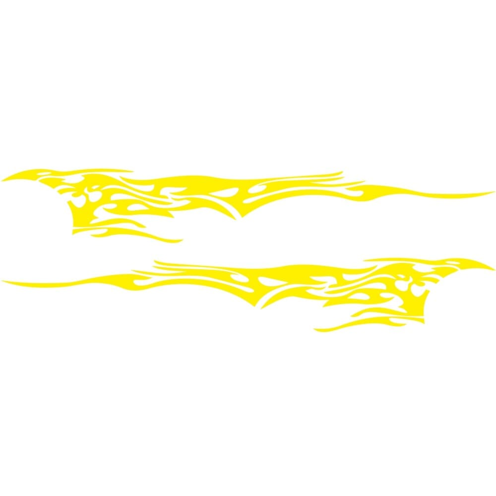 Sticker Autocollant Voiture Jaune Tresor Otaku
