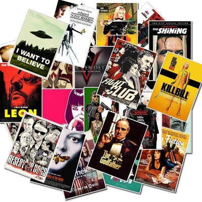 Stickers Affiche Film <br> (Pack de 25) Pack de Stickers Tresor Otaku