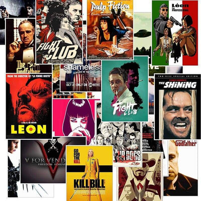 Stickers Affiche Film <br> (Pack de 25) Pack de Stickers Tresor Otaku