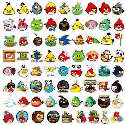 Stickers Angry Birds Pack de Stickers Tresor Otaku