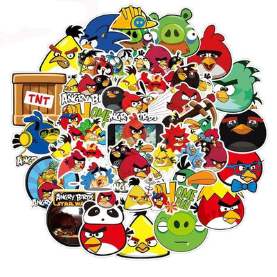 Stickers Angry Birds Pack de Stickers Tresor Otaku