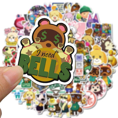 Stickers Animal Crossing Nintendo Pack de Stickers Tresor Otaku