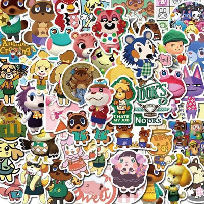 Stickers Animal Crossing Nintendo Pack de Stickers Tresor Otaku