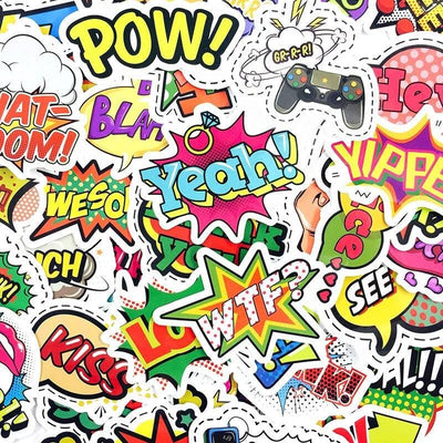 Stickers BD Pack de Stickers Tresor Otaku