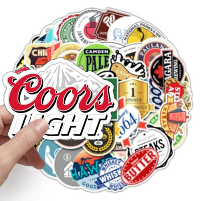 Stickers Bière Pack de Stickers Tresor Otaku