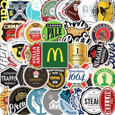 Stickers Bière Pack de Stickers Tresor Otaku
