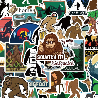 Stickers Big Foot Pack de Stickers Tresor Otaku