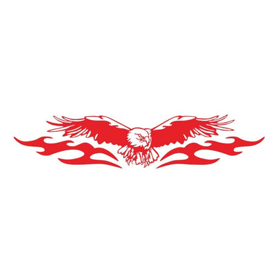 Stickers Capot Voiture<br>Aigle Royal Rouge Tresor Otaku