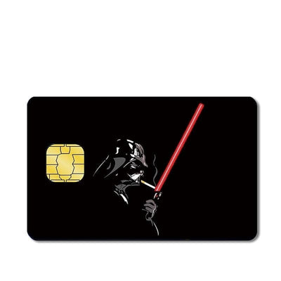 Stickers Carte Bancaire Dark Vador Tresor Otaku