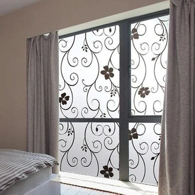 Stickers Fleurs pour Fenetres Tresor Otaku