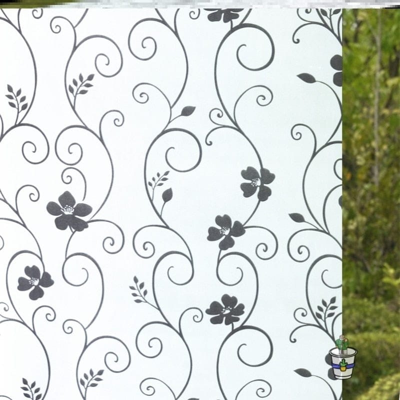 Stickers Fleurs pour Fenetres Tresor Otaku