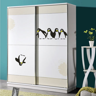 Stickers Frigo Pingouin Tresor Otaku