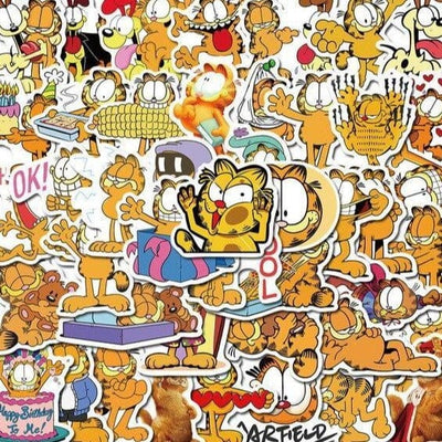 Stickers Garfield Pack de Stickers Tresor Otaku