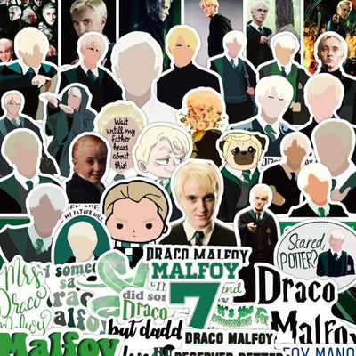 Stickers Harry Potter Draco Malfoy Pack de Stickers Tresor Otaku