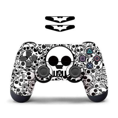 Stickers Manette PS4 Tête de Mort Tresor Otaku