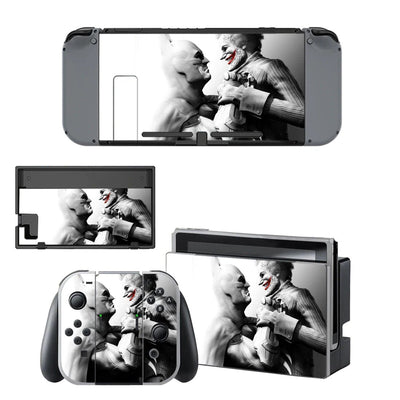 Stickers Nintendo Switch Batman Vs Joker Stickers Nintendo Switch Tresor Otaku