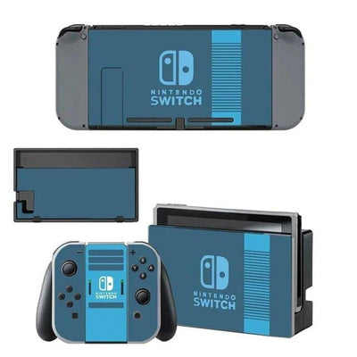 Stickers Nintendo Switch Bleu Stickers Nintendo Switch Tresor Otaku