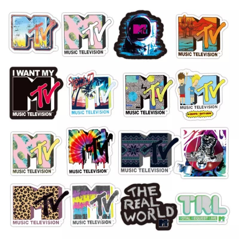 Stickers Skate<br> MTV (50pcs) Stickers Skate Tresor Otaku