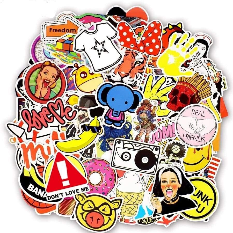 VIP - Mix 600 Stickers Pack de Stickers Tresor Otaku
